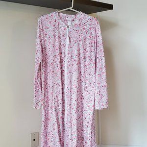 Floral Print Robe & Gown Sleepwear Set